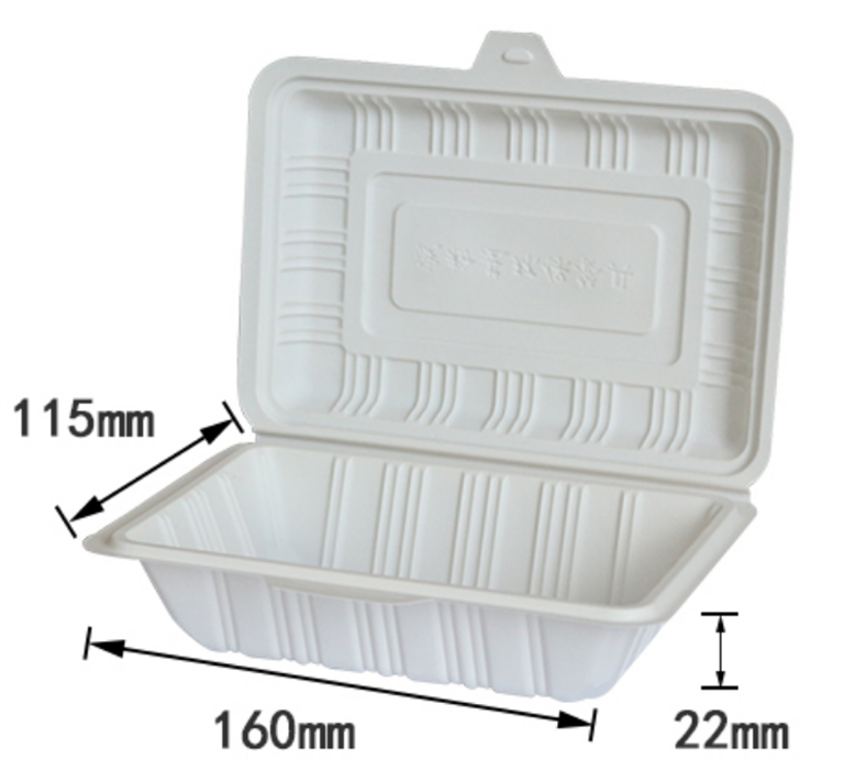 Bio-degradable lunch box from mmcis china